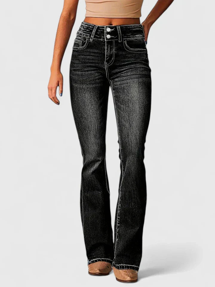 AURYZELLE | Tapered pants with zipper detail
