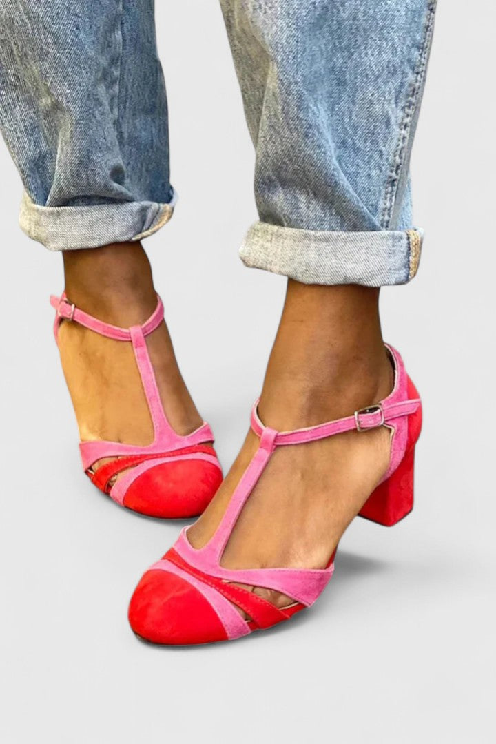 LAZARIAH | Heeled sandals with ankle strap