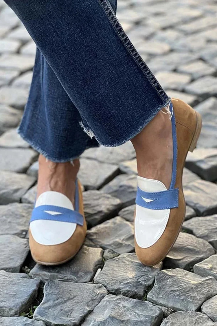 REMI | Color-block loafers with a classic silhouette