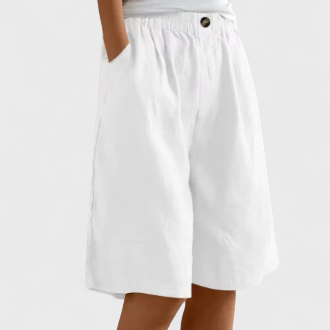 KATY | Soft-touch shorts with relaxed fit