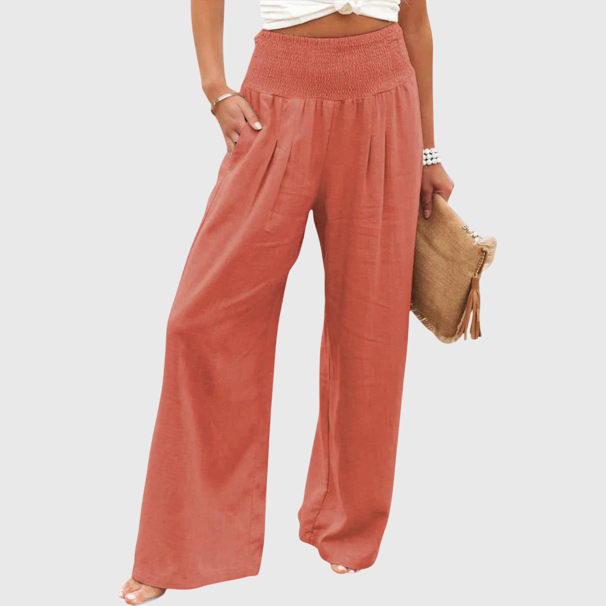 JULIE | Wide-leg pants with an airy fit