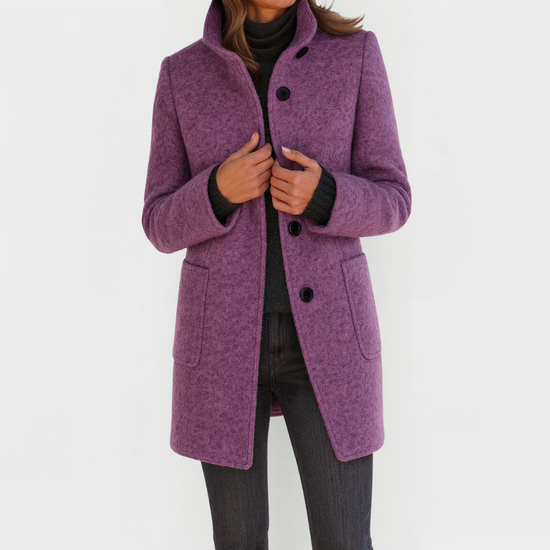 MAYA | Classic trench coat with straight cut