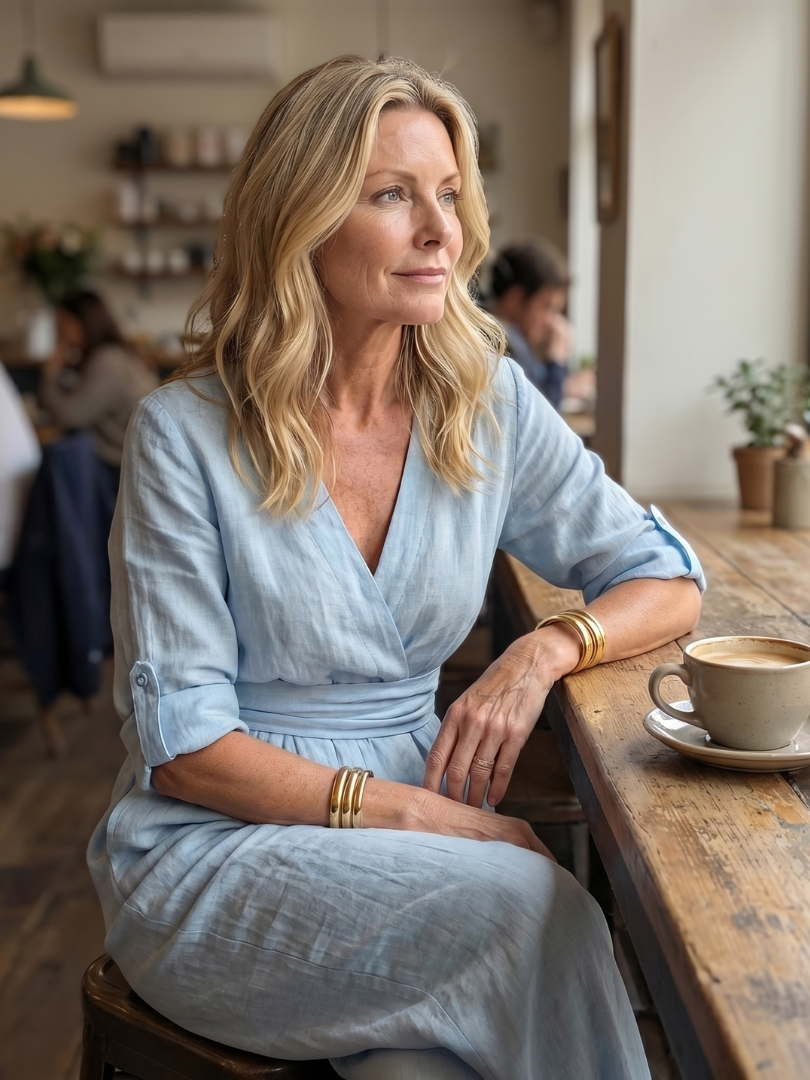 WANDA | Jumpsuit with wide-leg pants