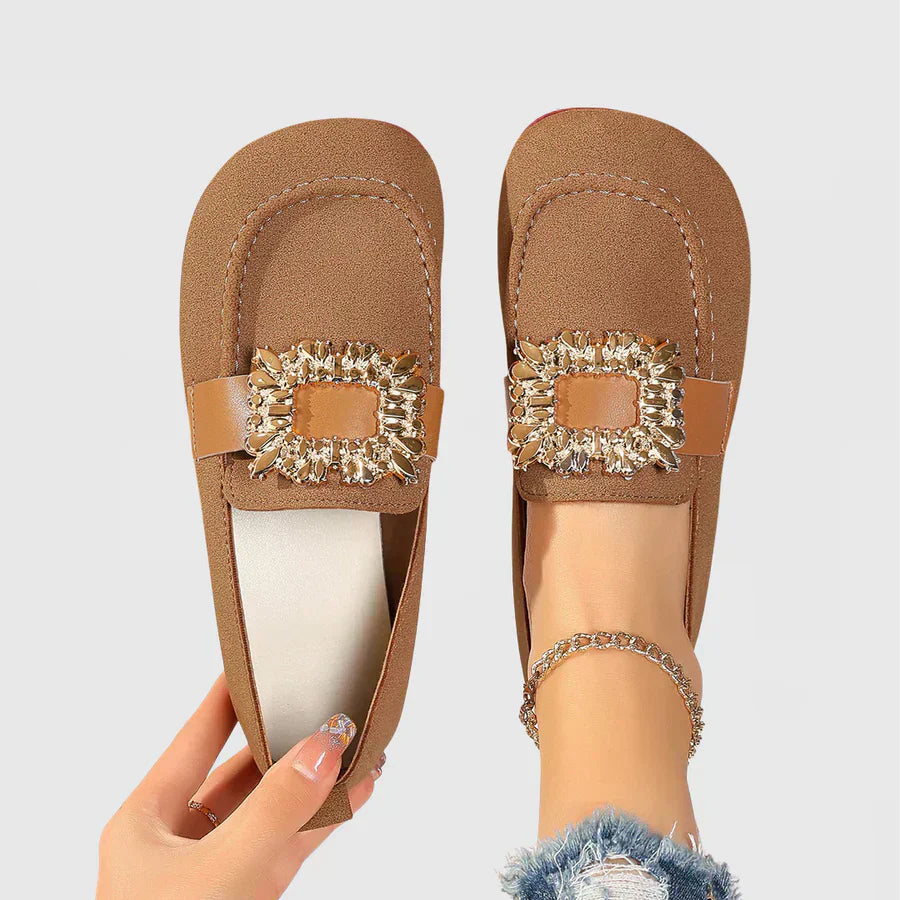 CATALEYRAH | Loafers with smooth structured finish