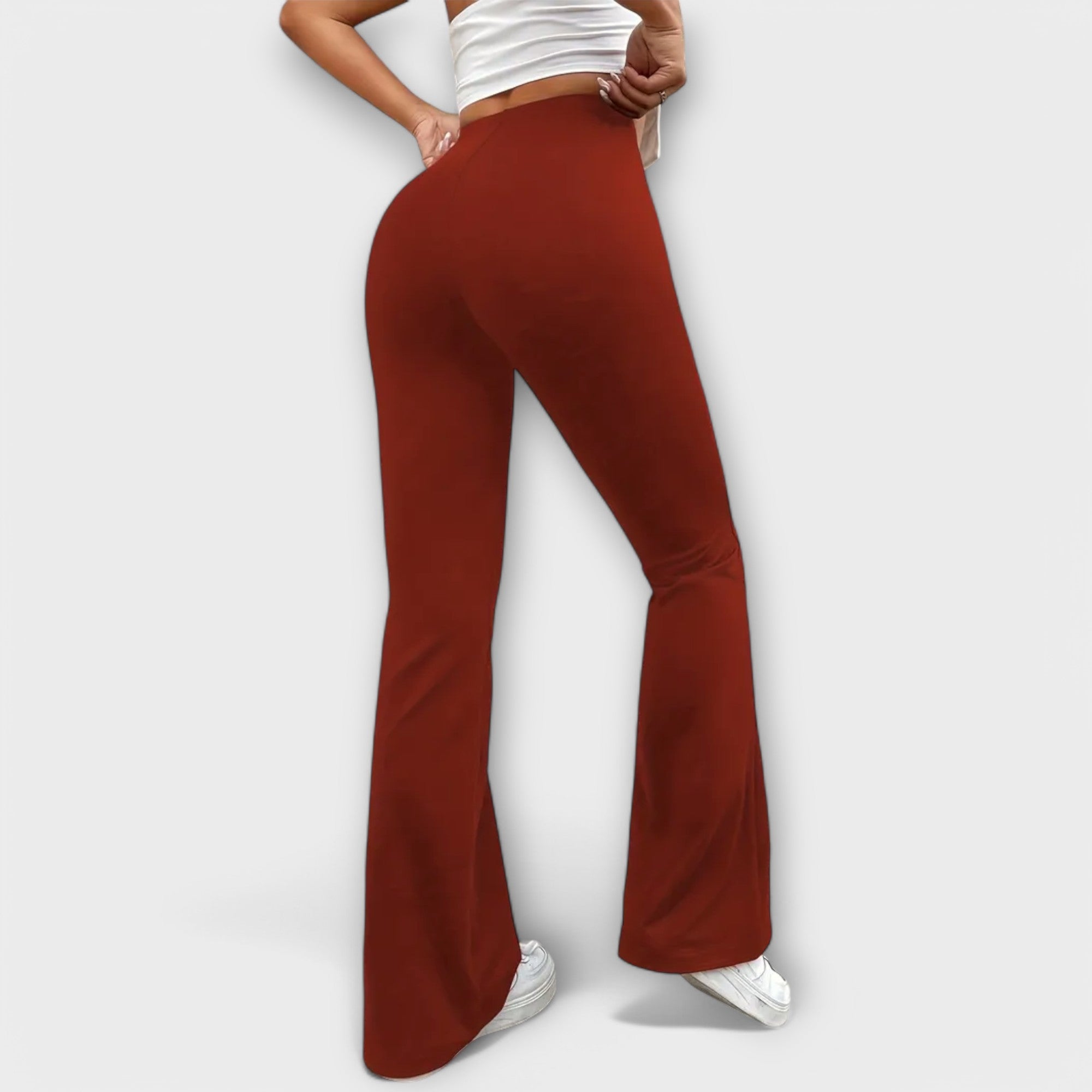 SERENA | Flared-leg pants with relaxed fit