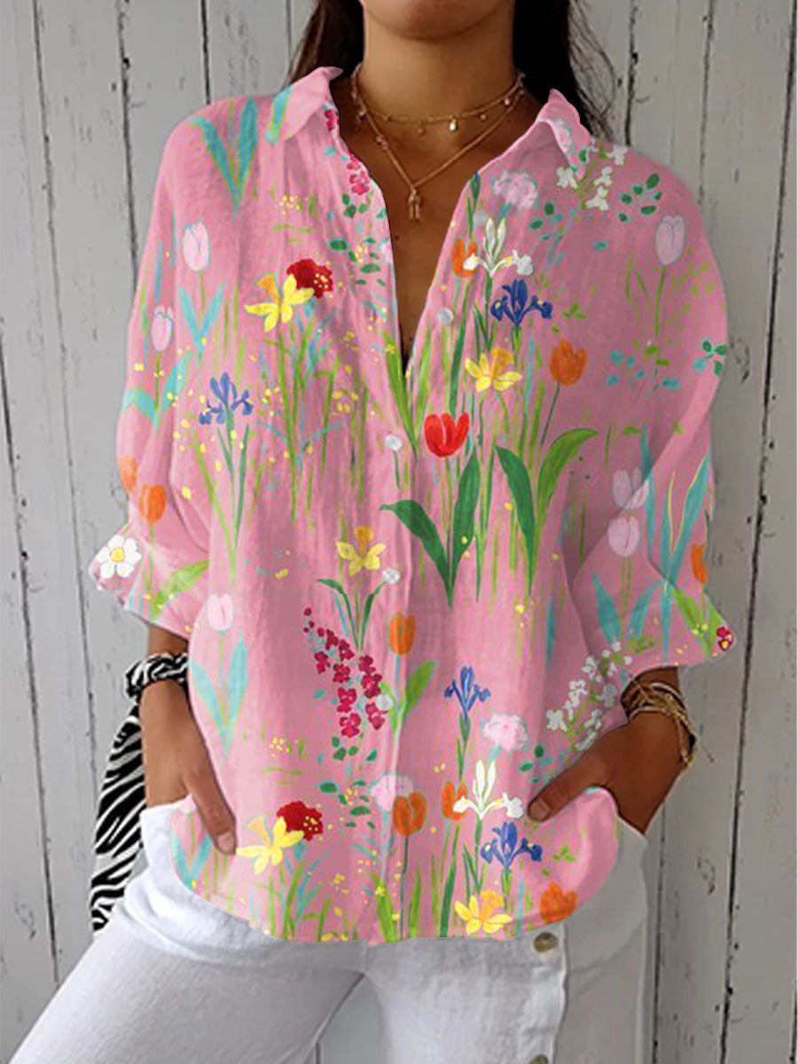 FIONA | Relaxed blouse in lightweight fabric
