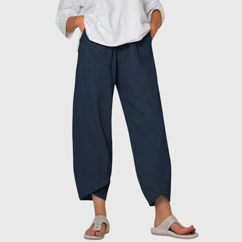 LEONA | Wide-leg pants with relaxed fit