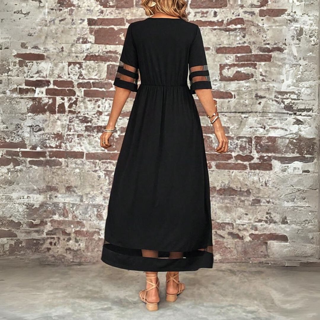 ADELINE | Layered dress with tummy coverage