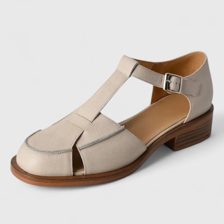 THALINA | Mary Jane sandals with ankle strap