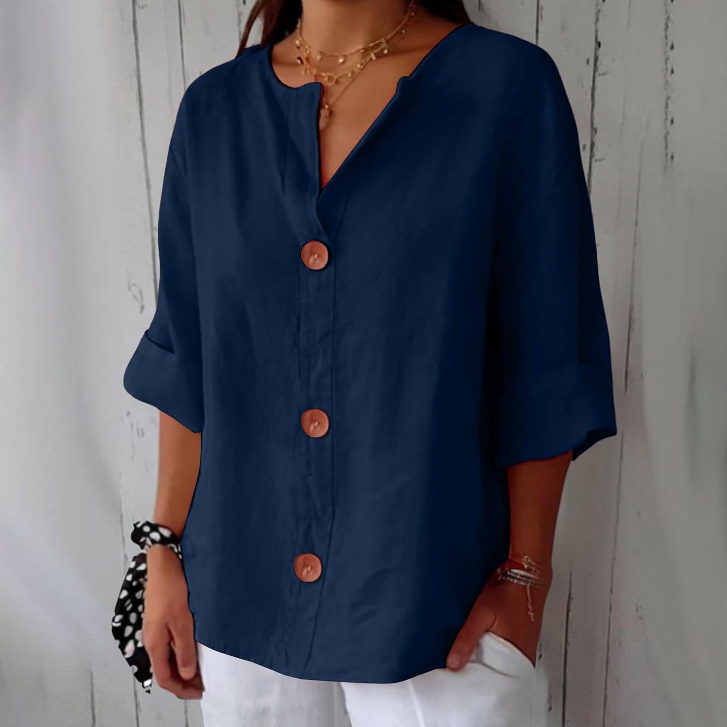 HARPER | Lightweight blouse with relaxed fit