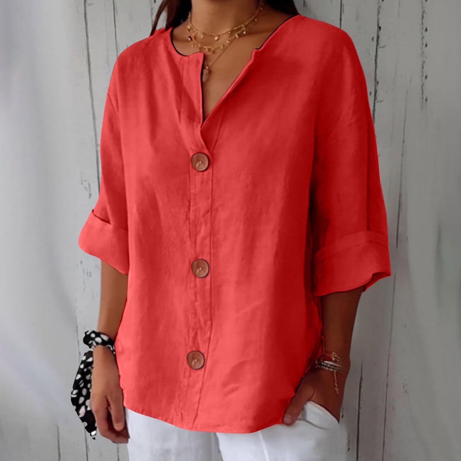 HARPER | Lightweight blouse with relaxed fit