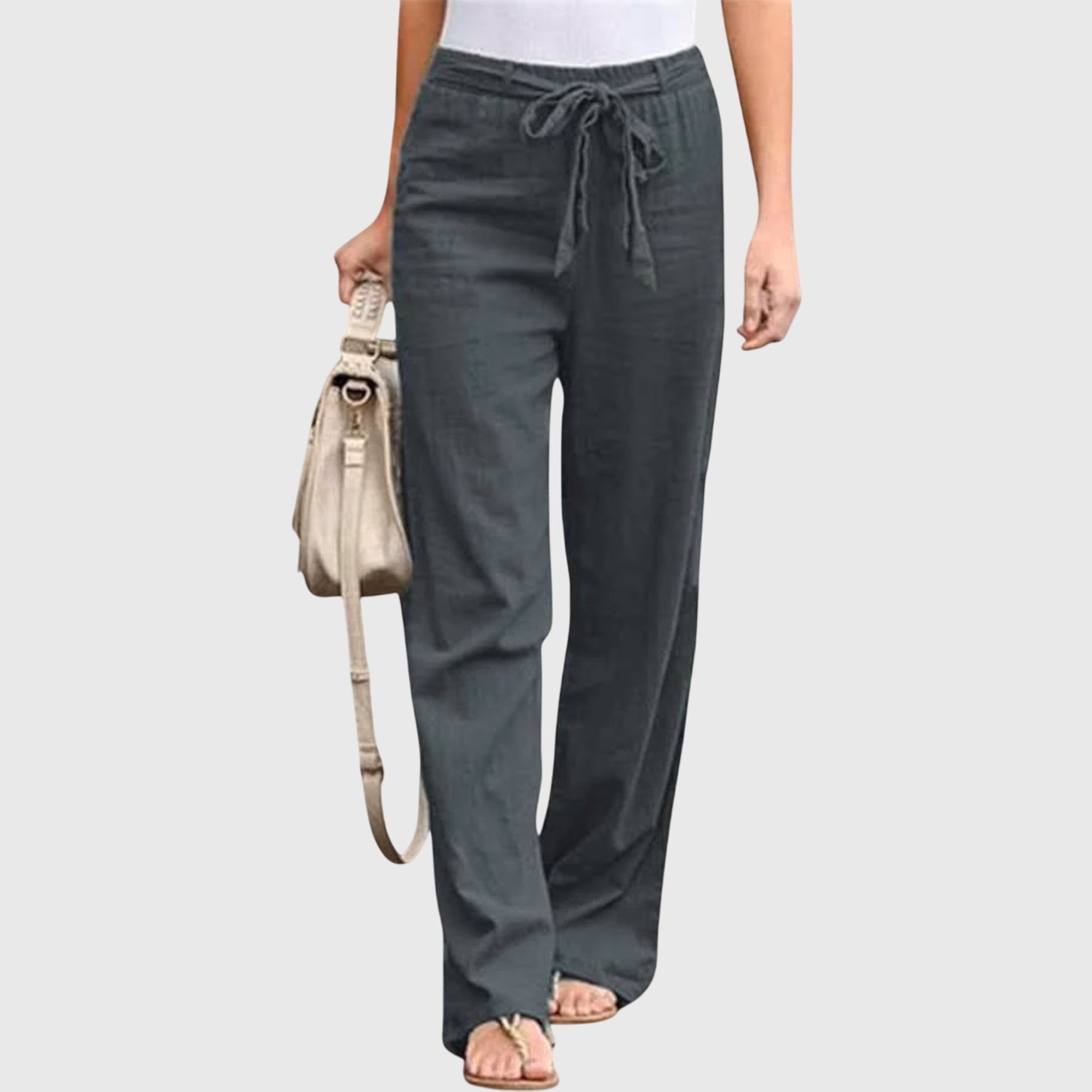 LOREEN | Lightweight pants with relaxed fit