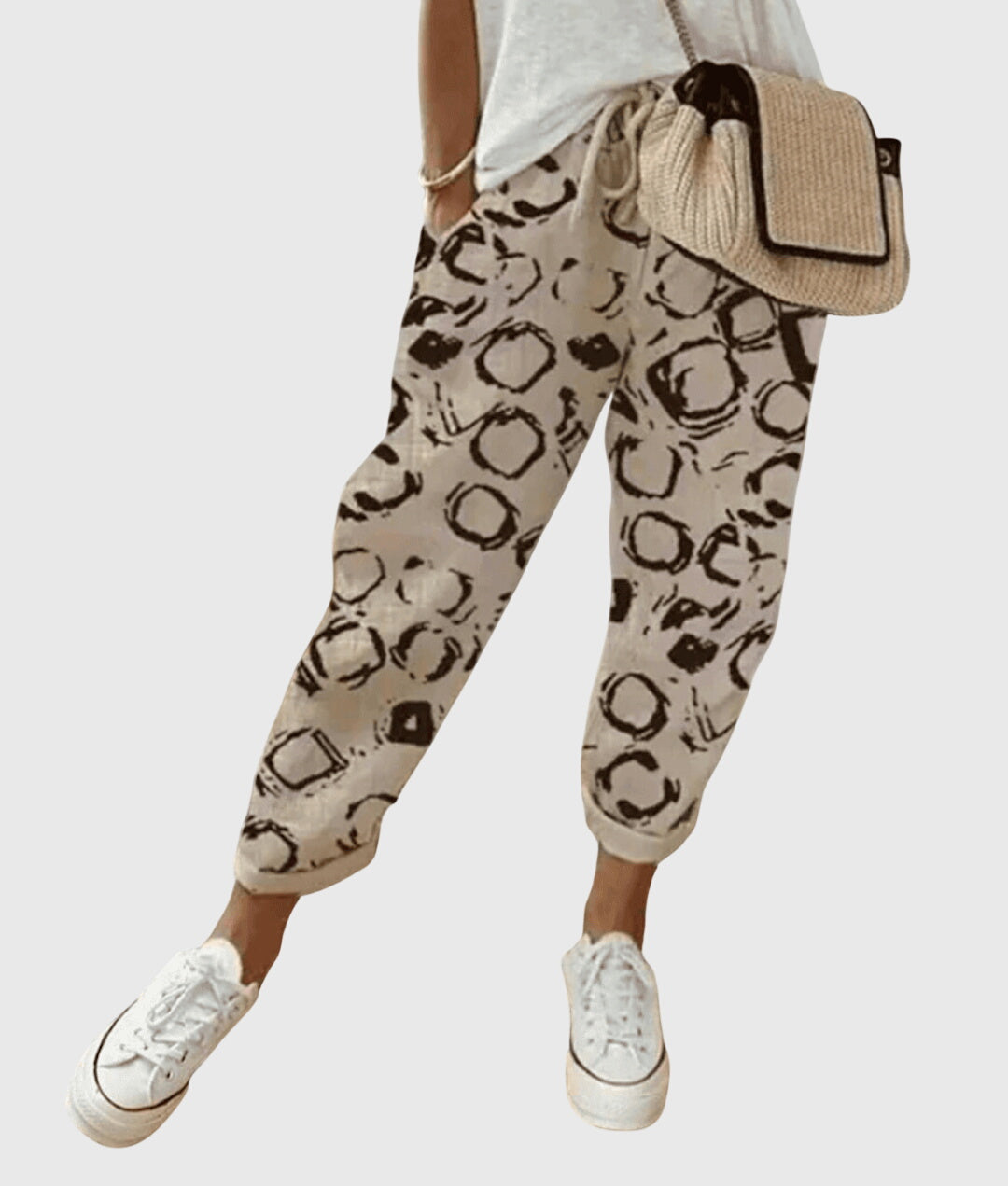 MADELINE | Relaxed summer pants with elastic waist
