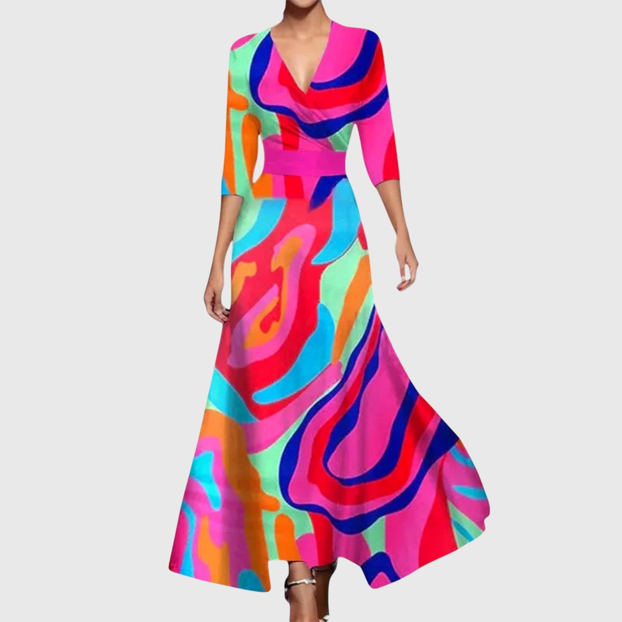 LEILA | Elegant dress with flattering silhouette