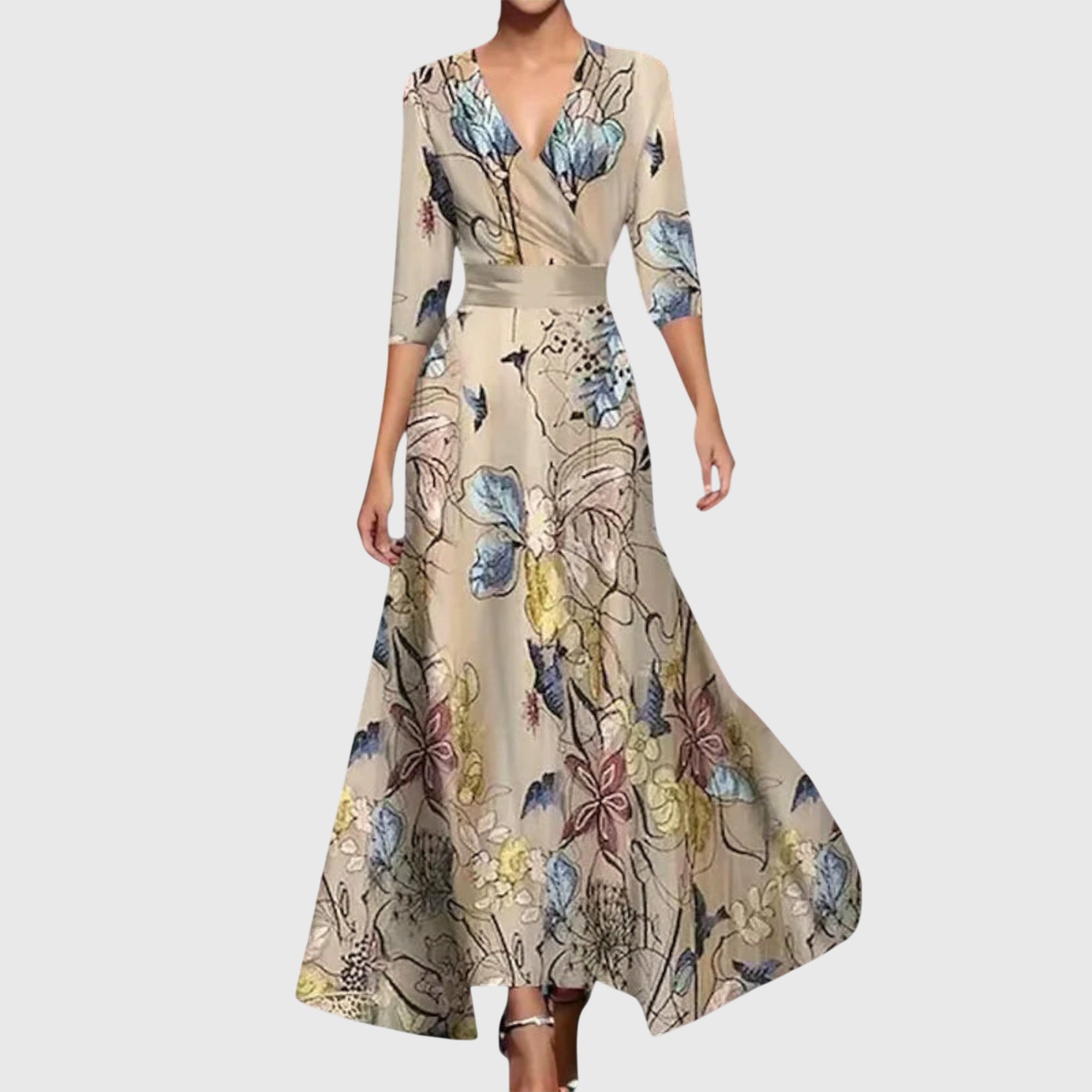LEILA | Elegant dress with flattering silhouette