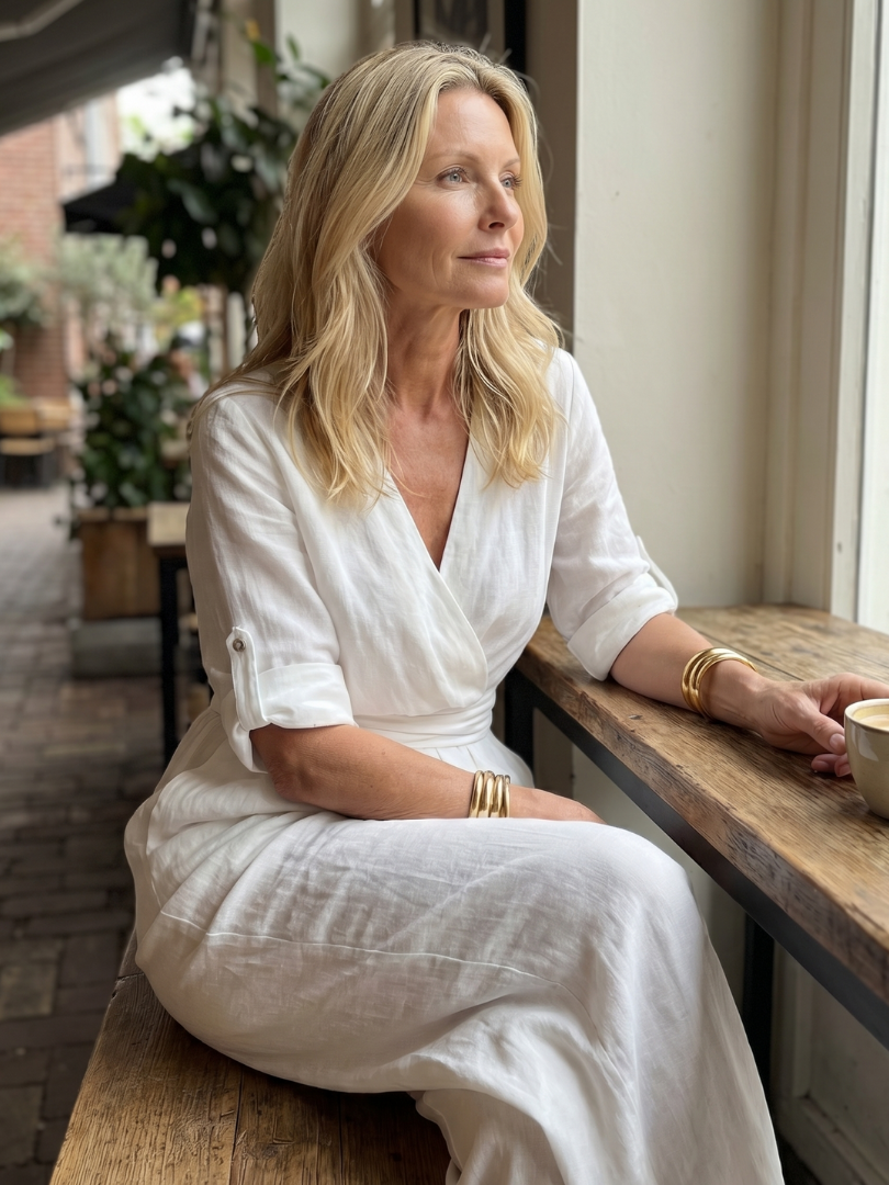 WANDA | Jumpsuit with wide-leg pants