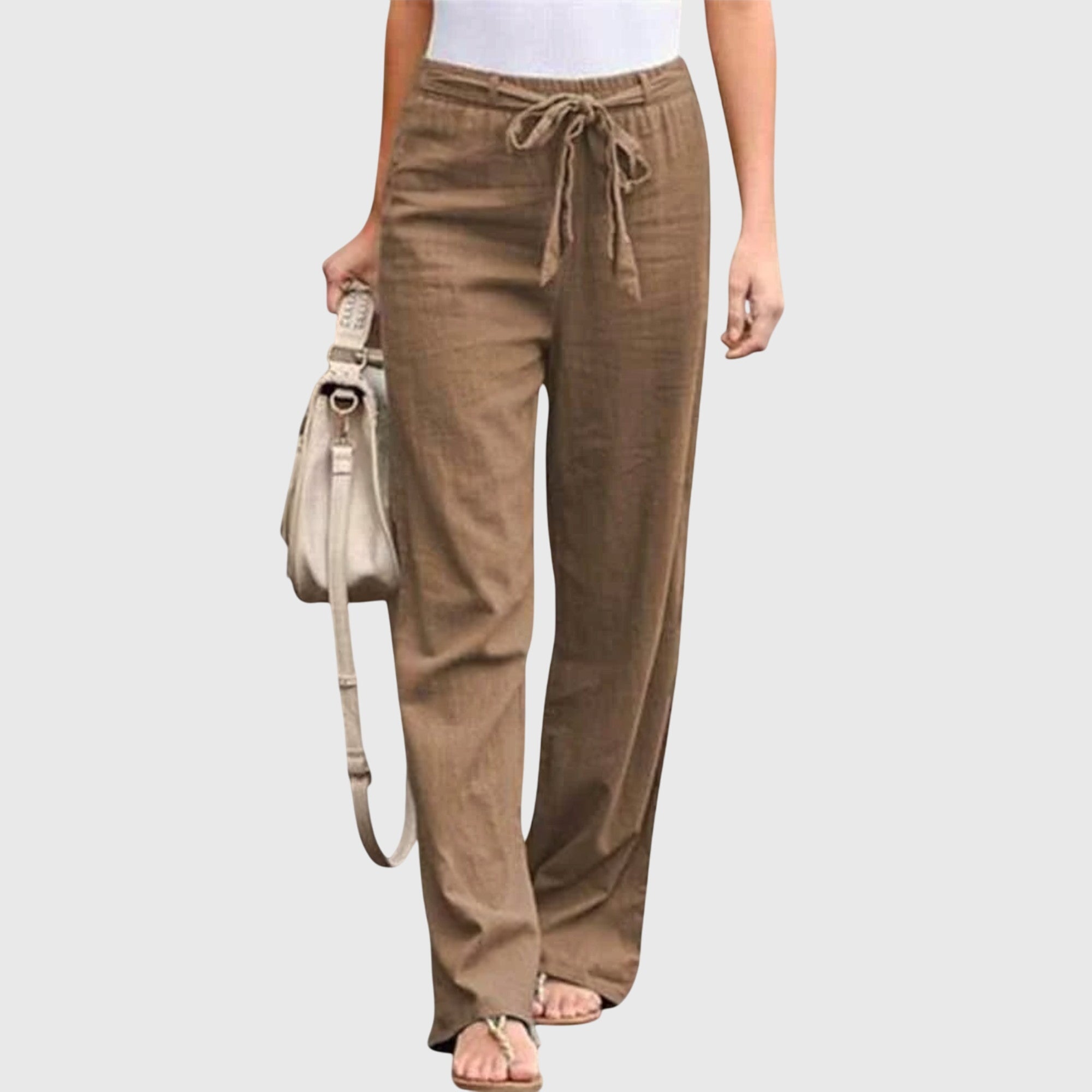 LOREEN | Lightweight pants with relaxed fit