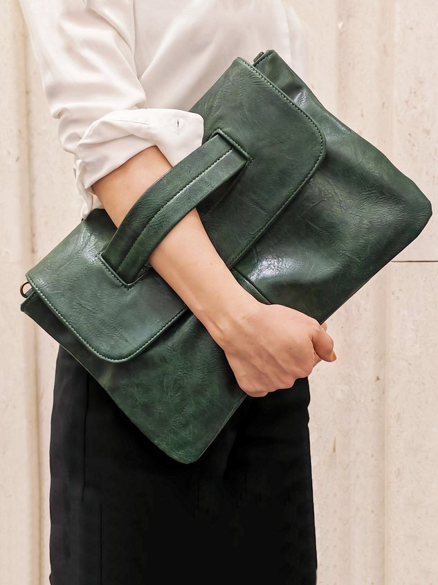 SONIA | Square crossbody bag with wide strap