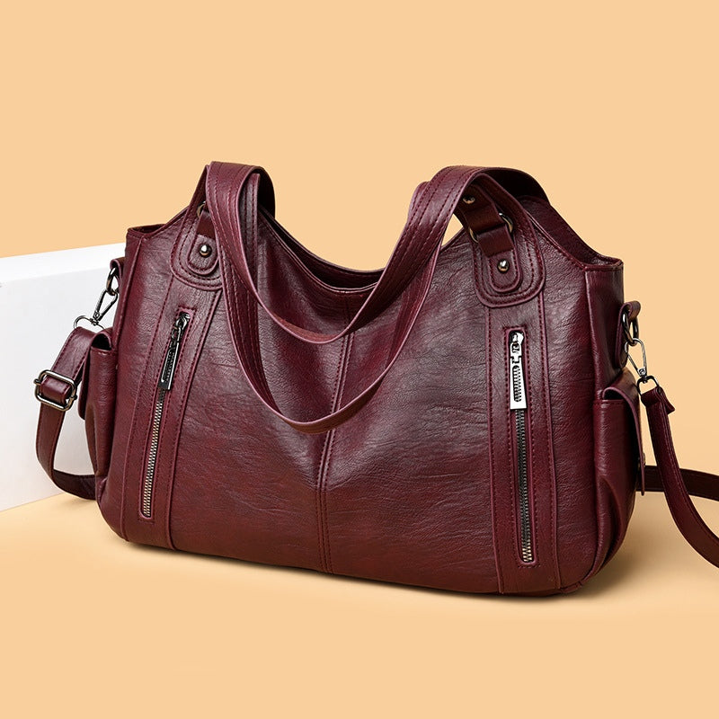 BAGNOLE | Studded tote bag with zip closure
