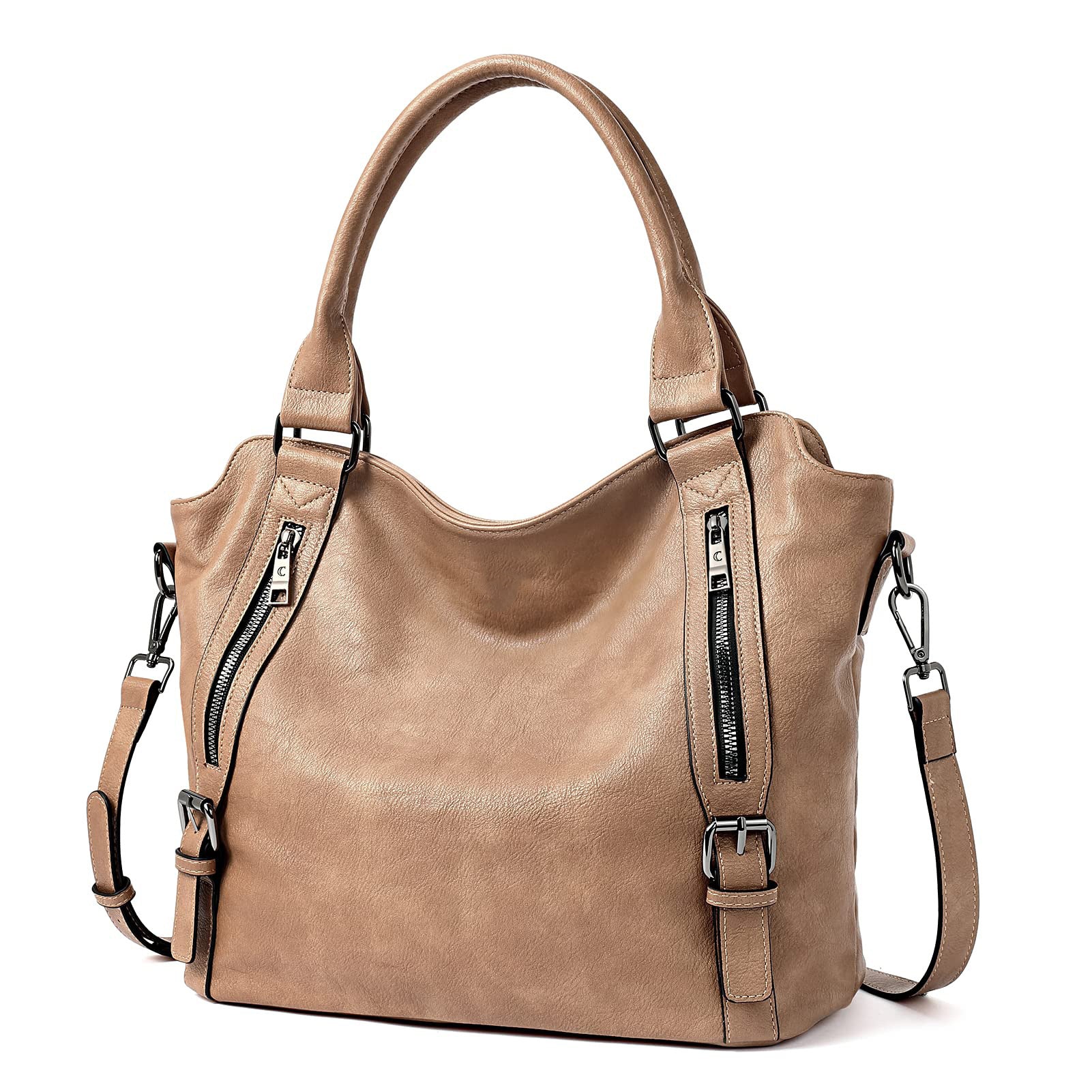 SIENNA | Structured tote bag with zip closure