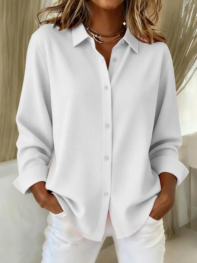 CECILIA | Tailored blouse with relaxed feminine fit