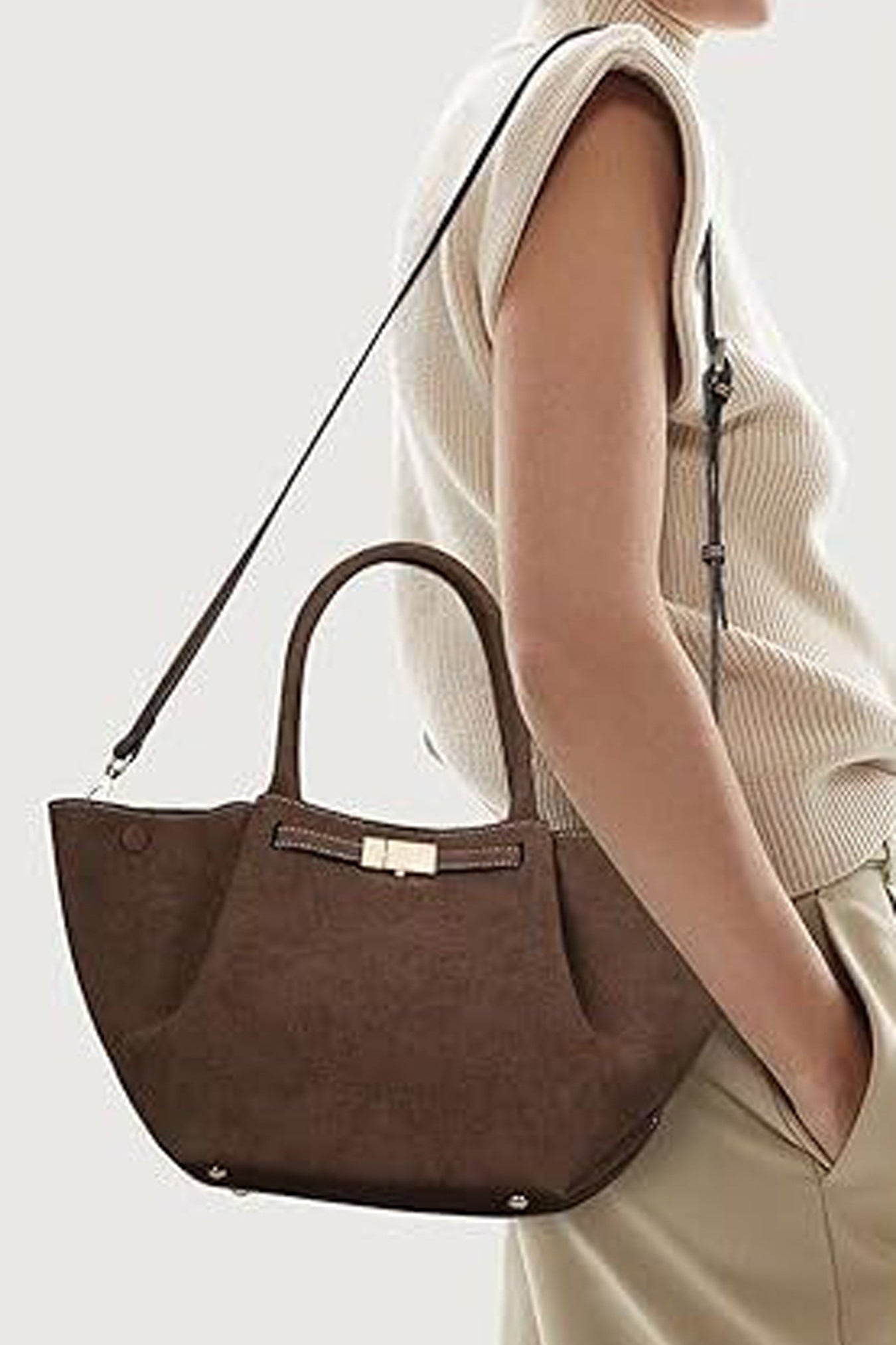 GINEVRA | Tote bag with magnetic closure