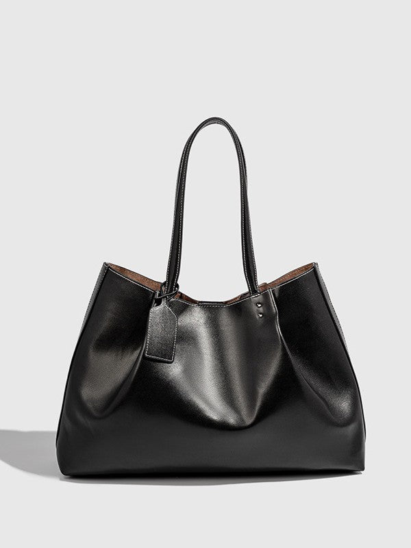 CELIA | Structured tote bag with textured finish