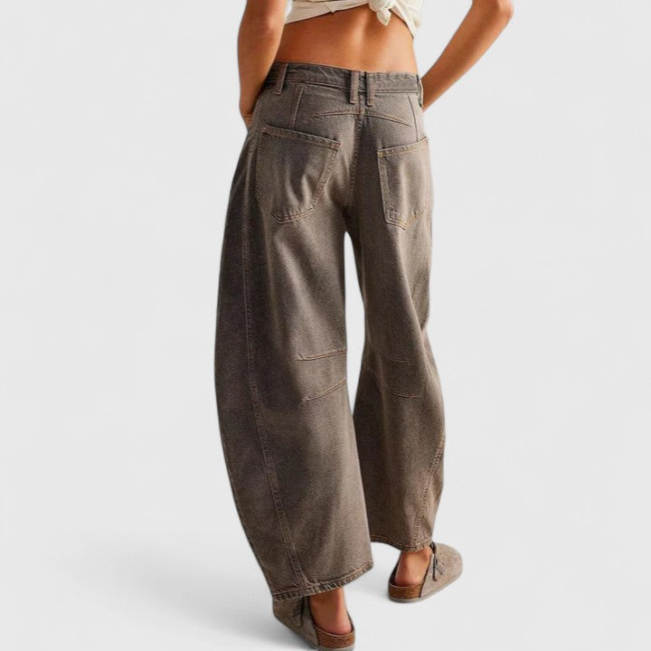 RAIN | Wide-leg pants with relaxed fit