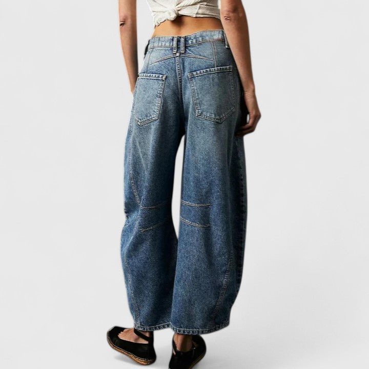 RAIN | Wide-leg pants with relaxed fit