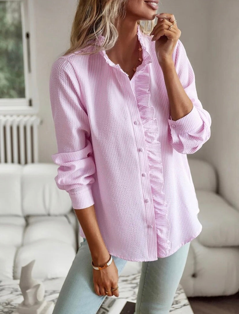 AALIYAH | Fitted blouse with tapered silhouette