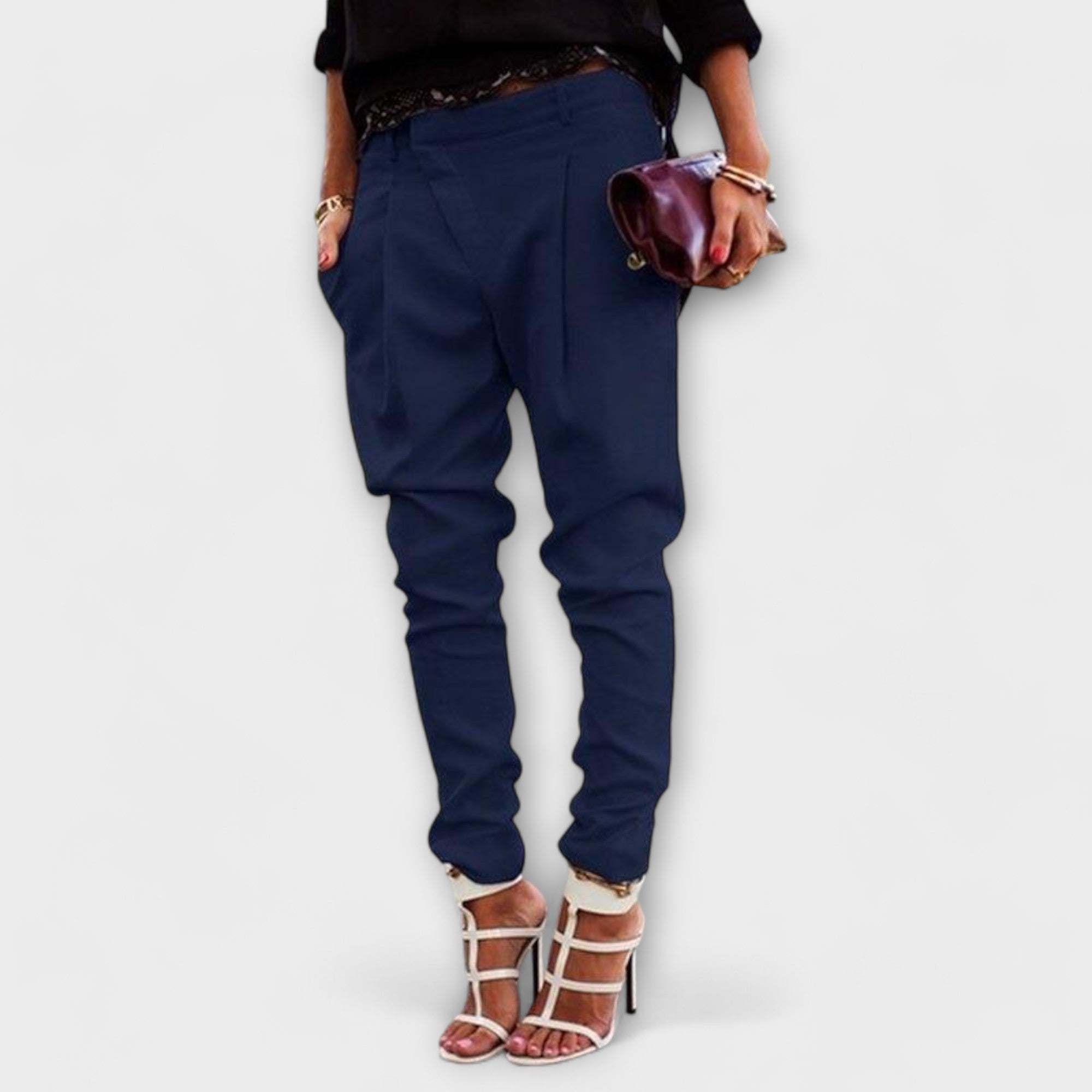 MIRA | Elegant pants with elastic waistband