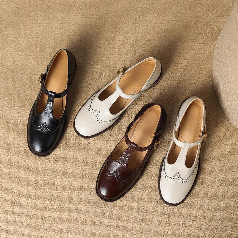 GIANNA | Mary Jane shoe with T-bar strap