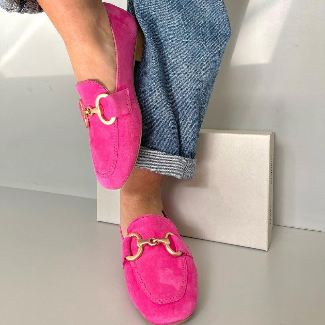 REMI | Loafers with gold-tone hardware detail