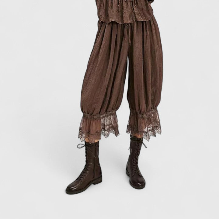 WINONA | Relaxed-fit patchwork pants for weekend wear