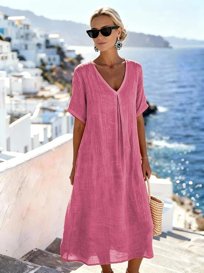 WRENLEY | Relaxed maxi dress with flowing silhouette