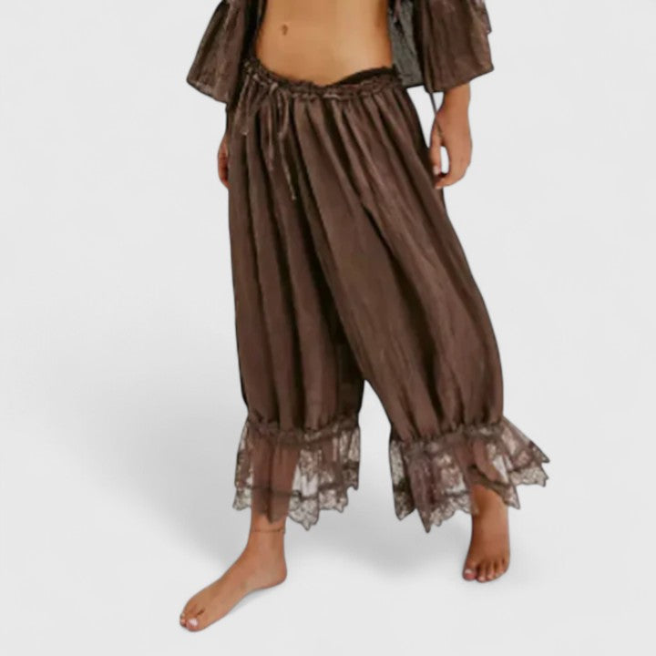 WINONA | Relaxed-fit patchwork pants for weekend wear