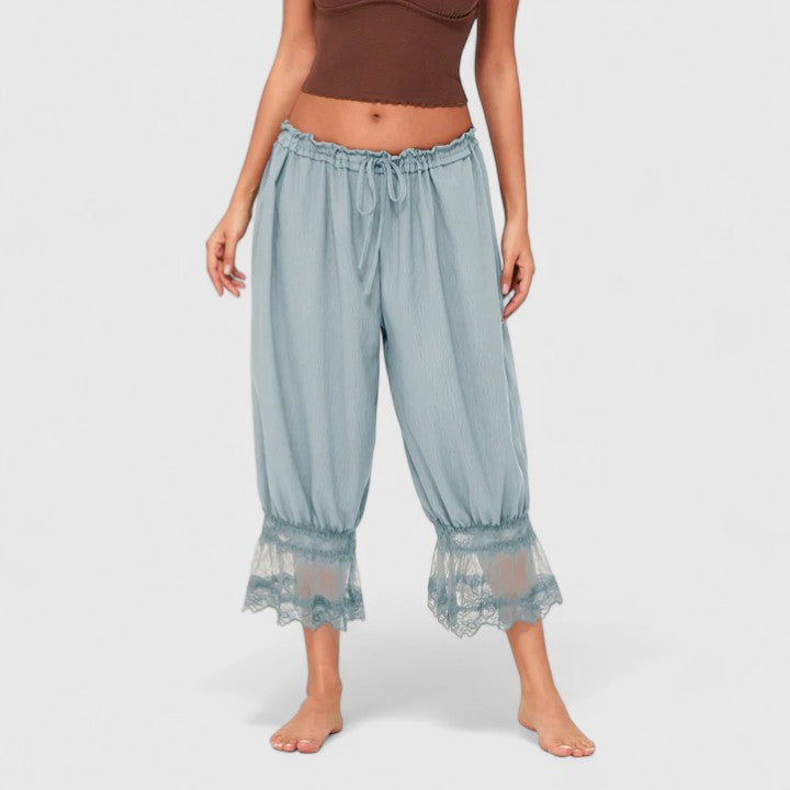 WINONA | Relaxed-fit patchwork pants for weekend wear