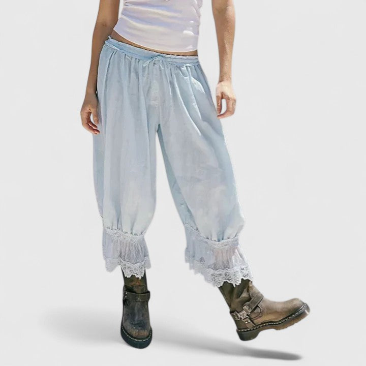 WINONA | Relaxed-fit patchwork pants for weekend wear