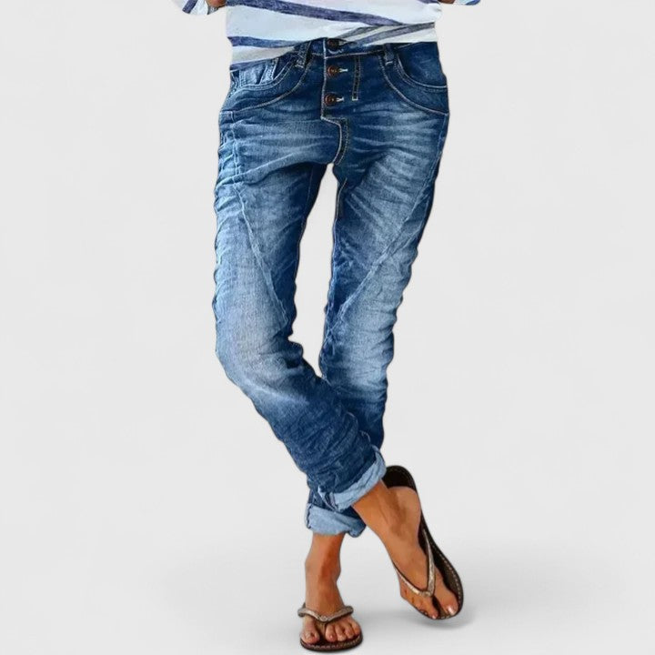 ERIN | Soft-touch pants with a tailored fit