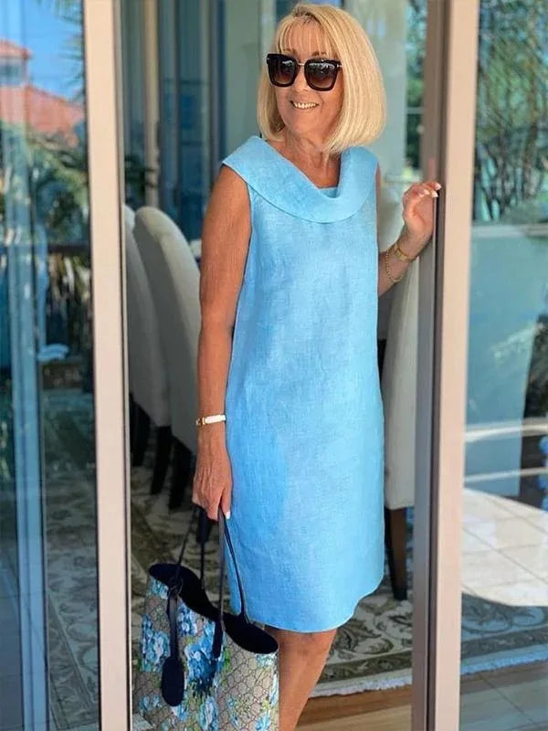 NORA | Everyday column dress with pockets