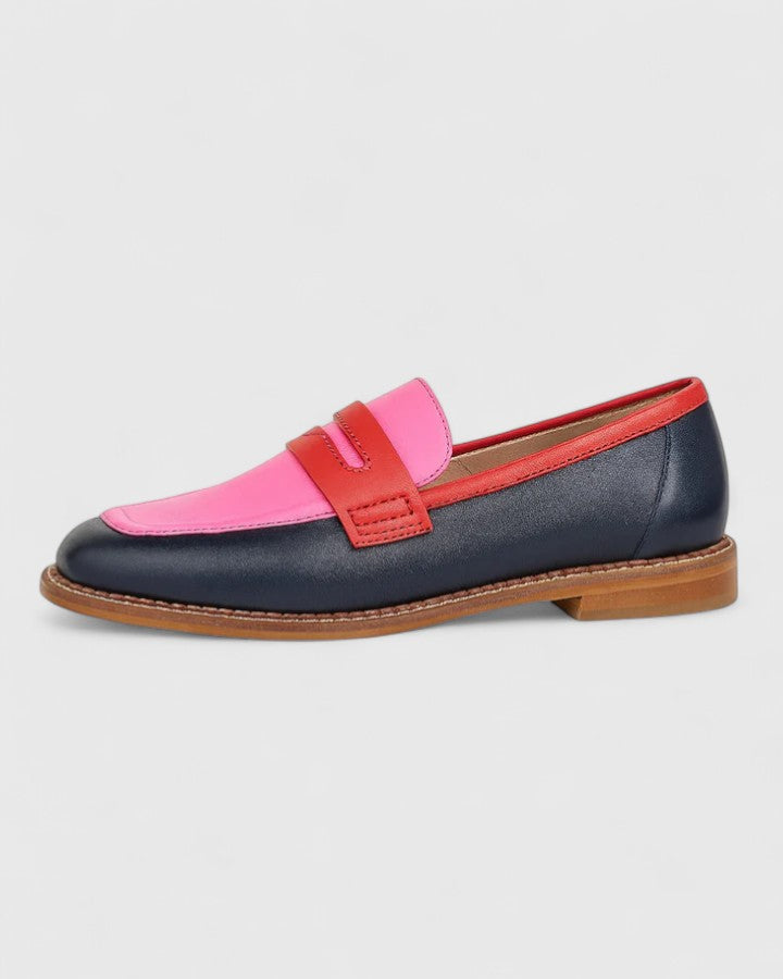ALISETTE | Loafers with ankle strap and open design
