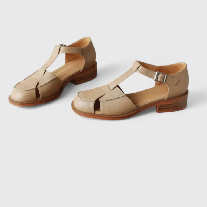 THALINA | Mary Jane sandals with ankle strap