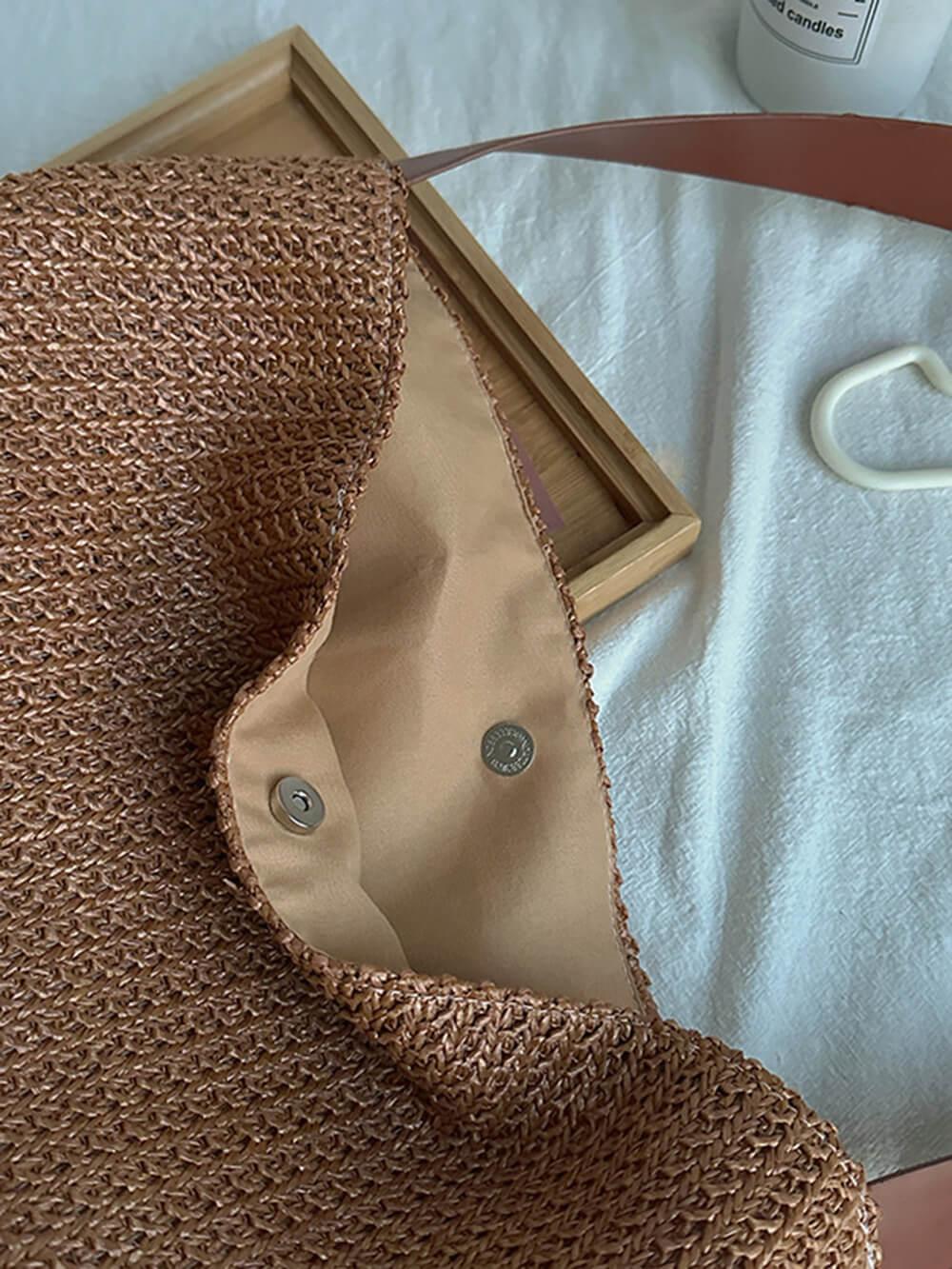 ELLA | Woven straw tote bag for summer days