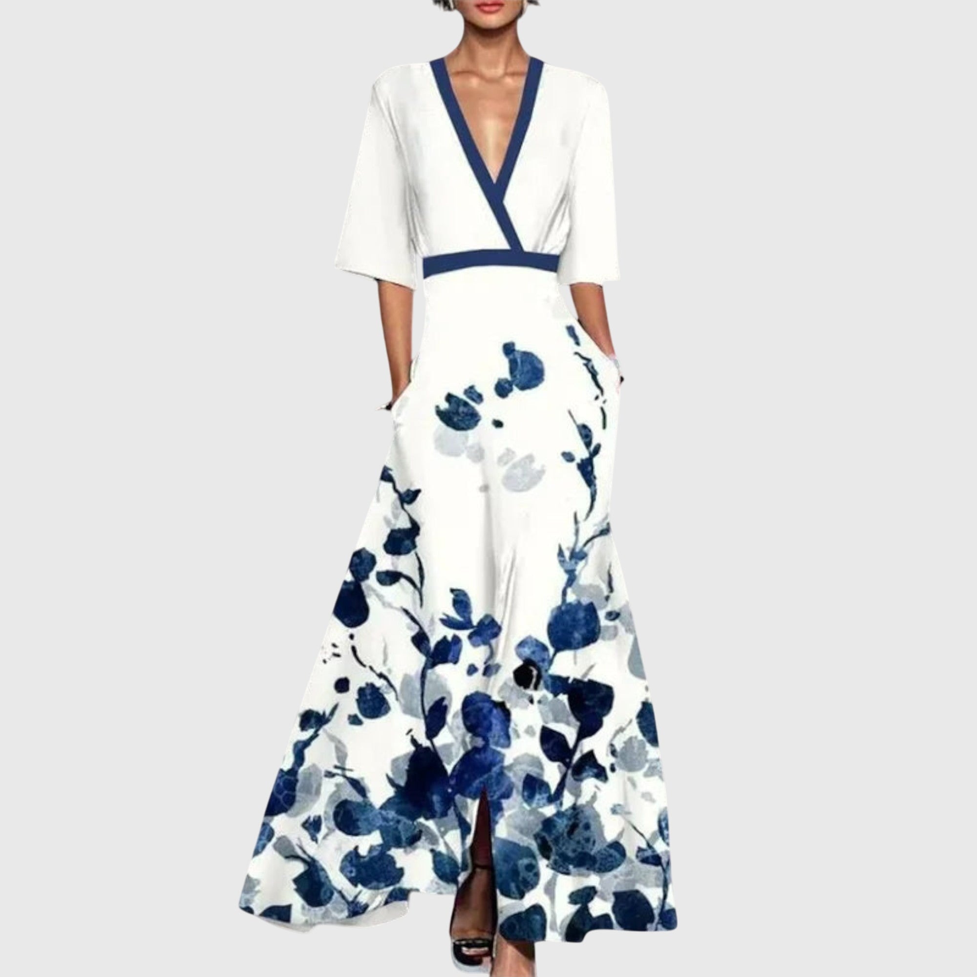 LEILA | Elegant dress with flattering silhouette