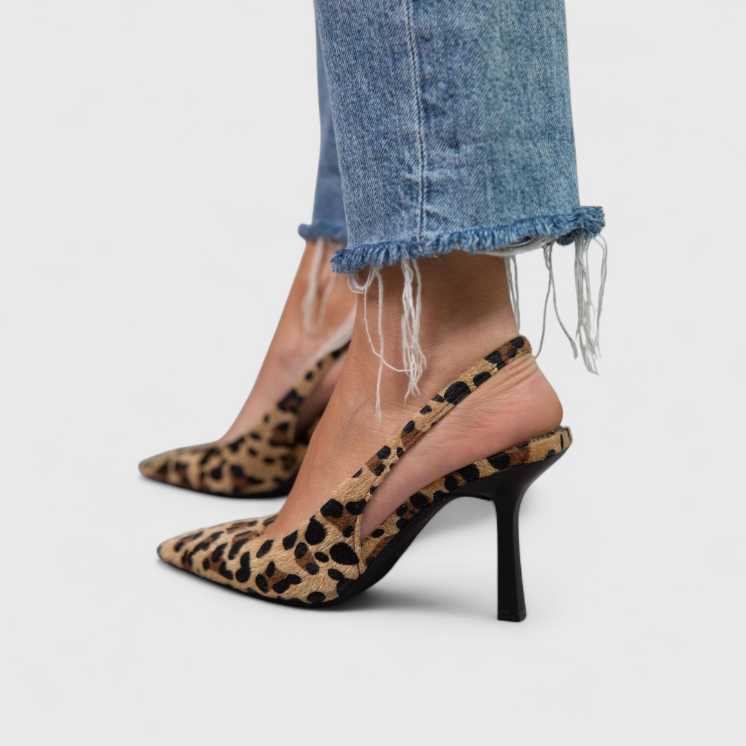 ISABRIELLA | Stiletto heel with leopard slingback