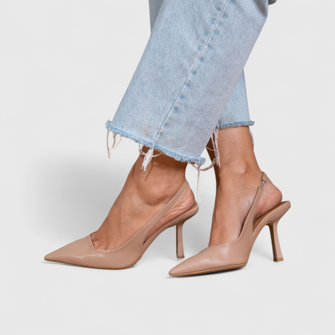 BELLA | Pointed-toe stiletto heels with slingback