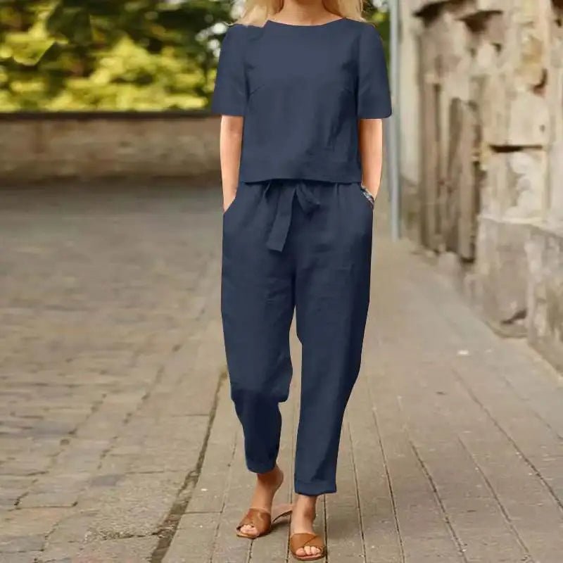 AVA | Brunch-ready two-piece set in soft fabric