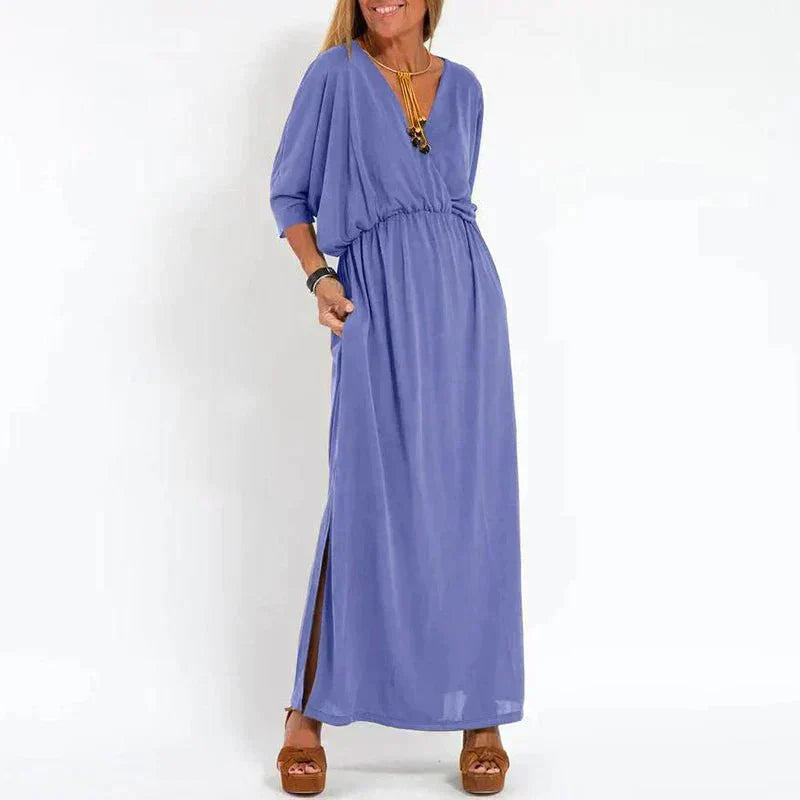 AVA | Sleeveless vintage-style midi dress