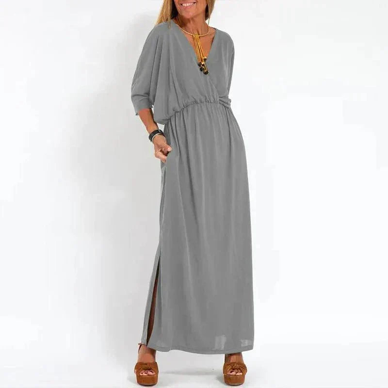 AVA | Sleeveless vintage-style midi dress