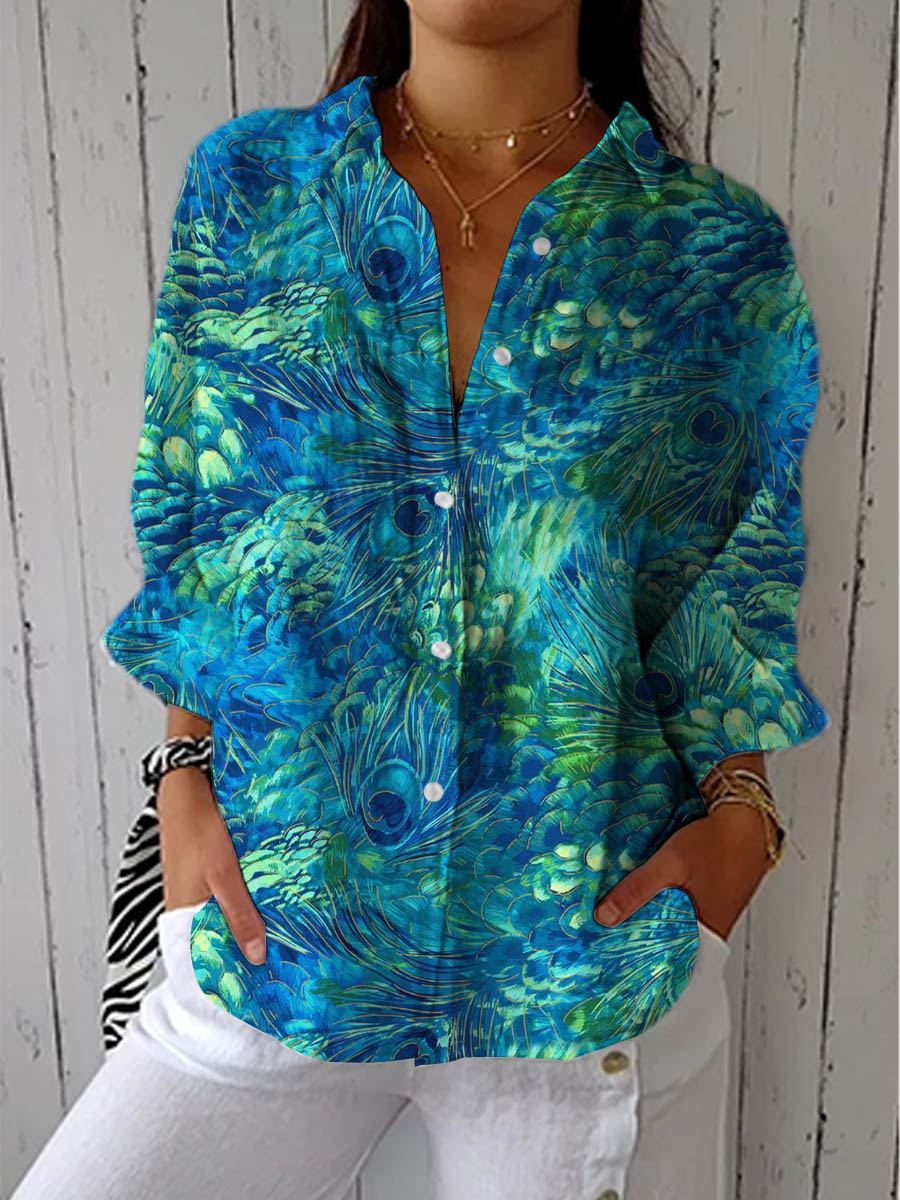 FLORINA | Relaxed blouse in lightweight fabric